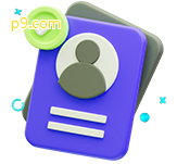 Tornar-se um membro do p9.com é muito simples